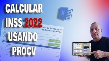 Como calcular INSS usando PROCV no excel 2022
