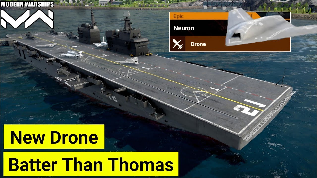 Neuron New Drone Review & Gameplay Modern Warship - YouTube