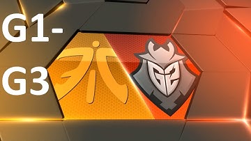 FNC vs G2 Game 1-3 Highlights - 2017 EULCS SPRING SPLIT - WEEK 10 DAY 1 - FULL HIGHLIGHTS