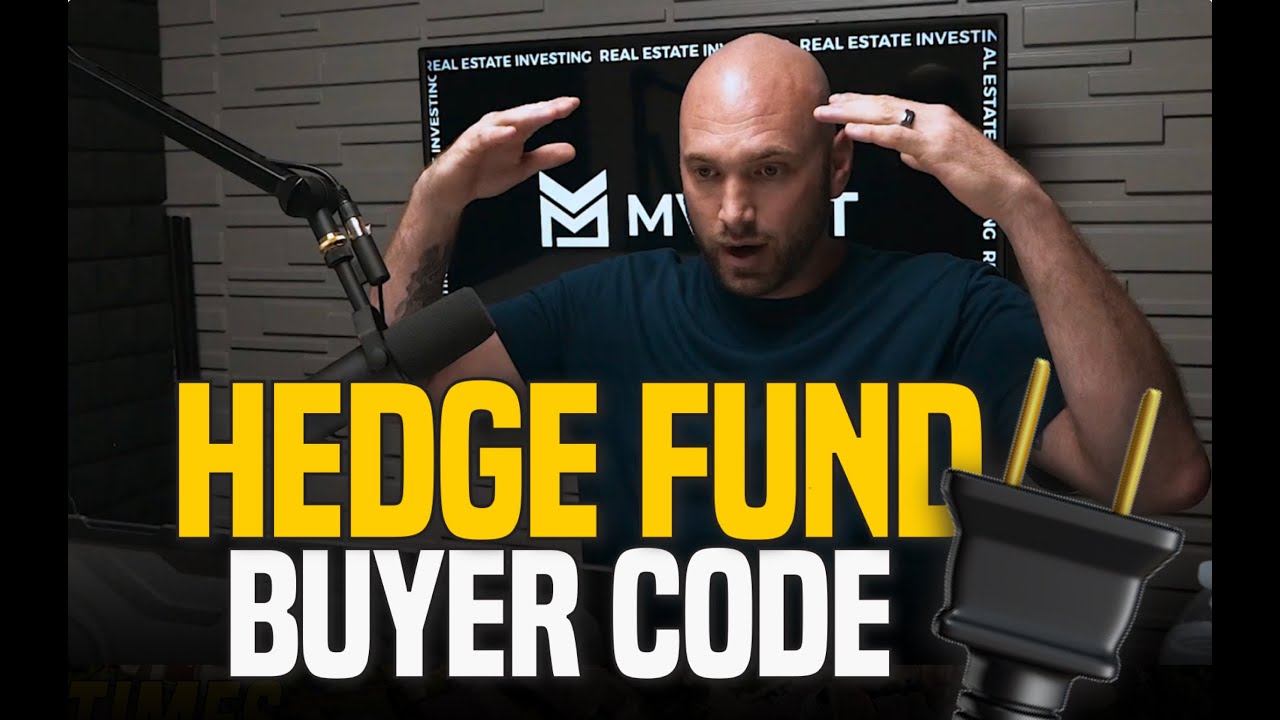 How To Find Hedge Fund Buyers Real Estate Hedge Fund Code YouTube