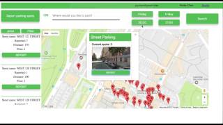 Street Parking Web App screenshot 1