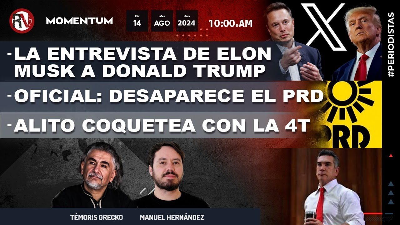 #mesadeperiodistas - La entrevista de Elon Musk a Donald Trump ...