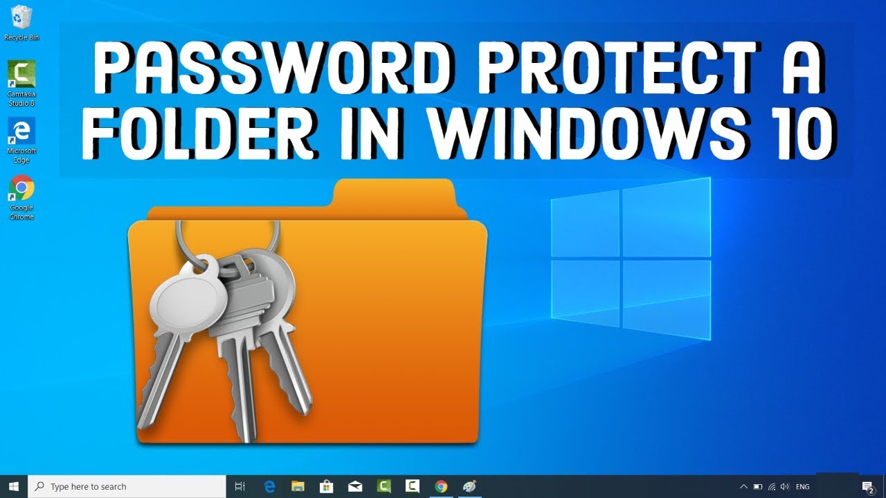 windows 10 password protect a folder