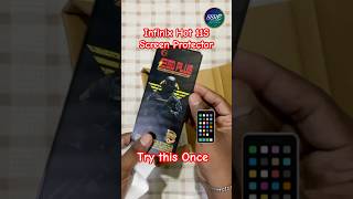 Infinix Hot 11S Screen Protector | Tempered Glass #temperedglass #screenprotector #mobile #shorts