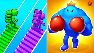 Punchy Race vs. Bridge Race: Which Mobile Game is Harder? screenshot 1