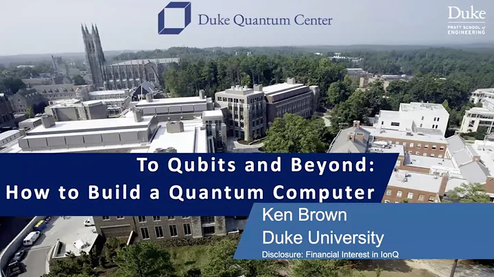 How to Build a Quantum Computer | Hertz Innovation Hour with Ken Brown