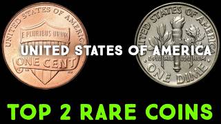TOP 2 Hidden Treasure Coins in Your Pocket 1998 D Roosevelt Dime 2016 D Penny Value