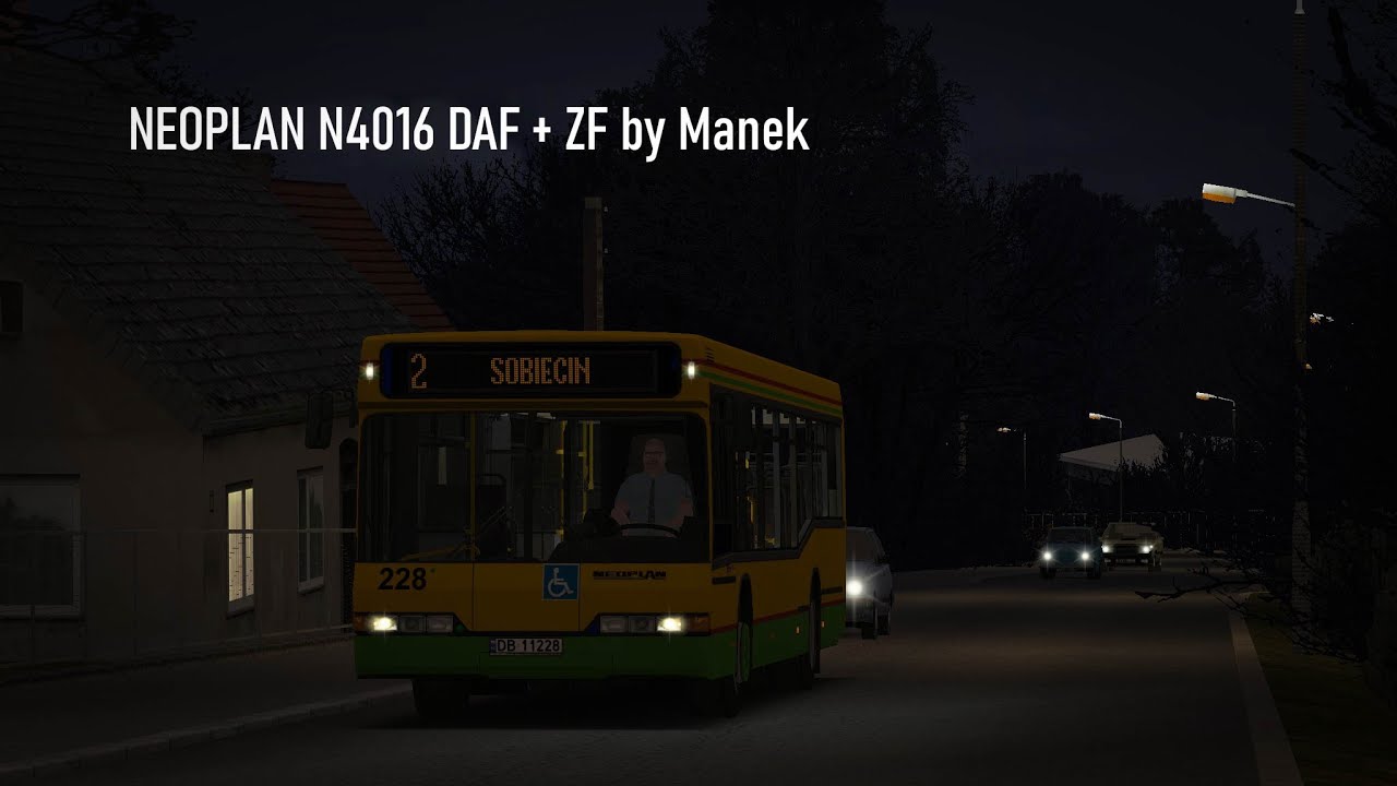 Neoplan N4016 DAF+ZF by Manek - Linia 2 - (mapa Wałbrzych 6.1)