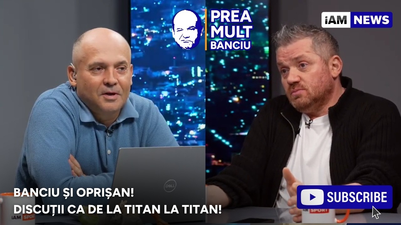 Prea Mult Banciu - 20 Februarie | Banciu și Oprișan! Discuții ca de la titan la titan!
