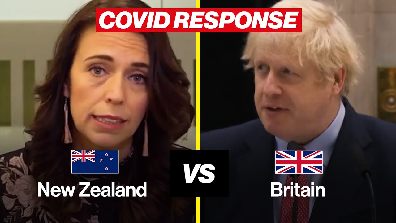 New Zealand vs Britain COVID Response