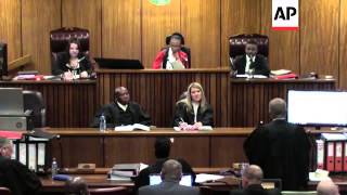 Prosecution's closing argument begins in Pistorius' murder trial