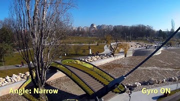 GitUp Git2 Narrow FOV and Gyro Toggle Test