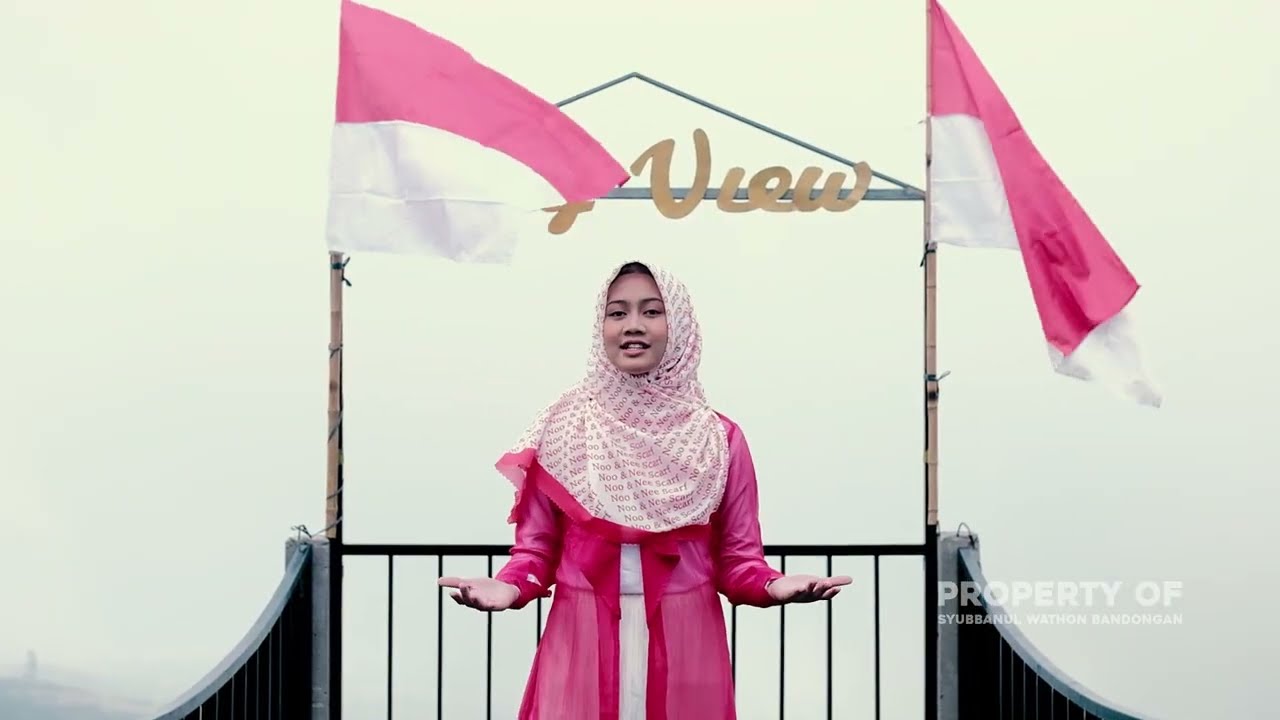 INDONESIA PUSAKA COVER ANAIRA || SMP SYUBBANUL WATHON BANDONGAN #hutri79