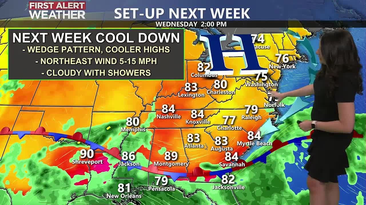 Big cool down coming this week! - YouTube