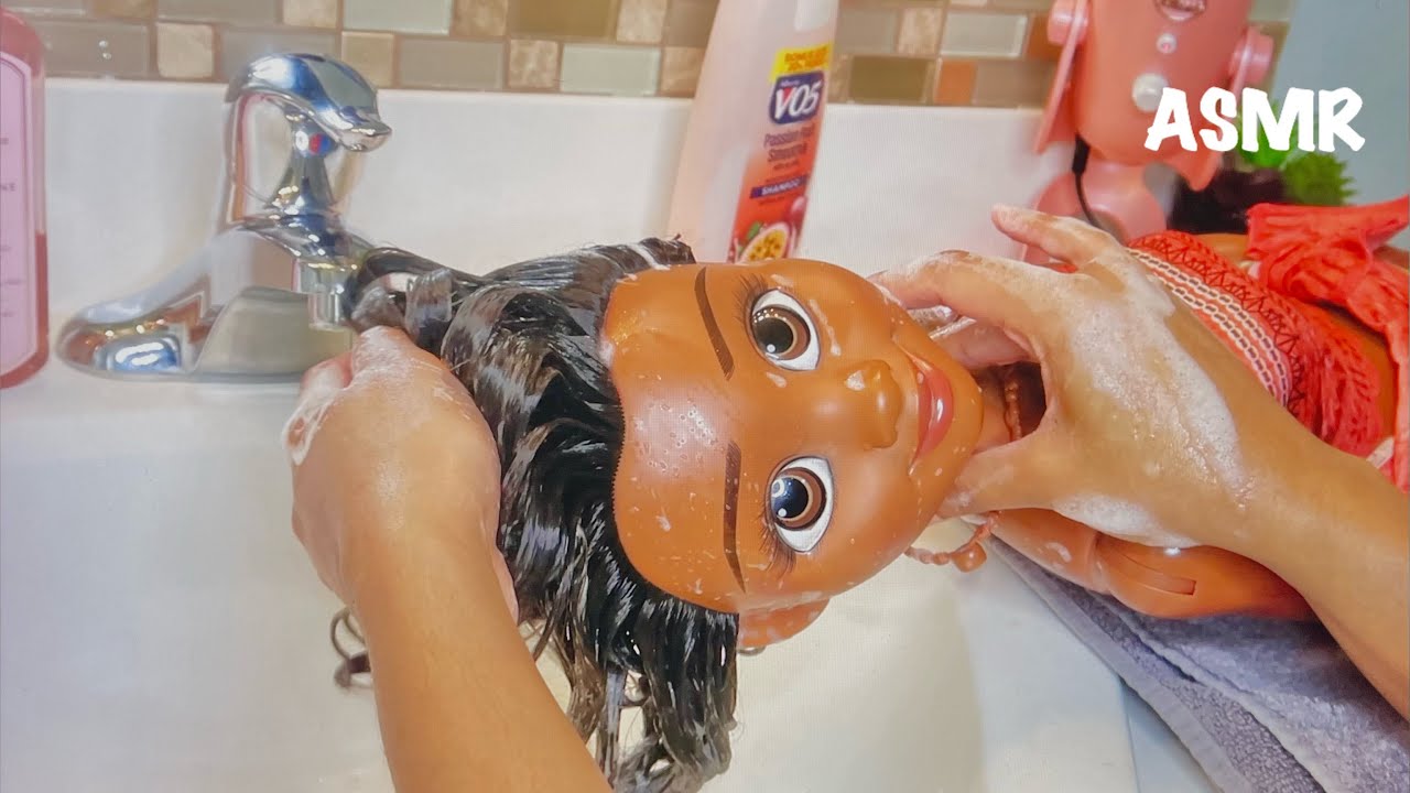 ASMR | Wash Day At The “Salon” Role Play!🚿