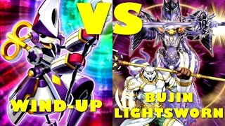 Real Life Yugioh - WIND-UP vs BUJIN LIGHTSWORN | November 2016 Scrub League