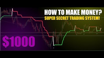 $1000 How to make money? Super secret trading system! 😮