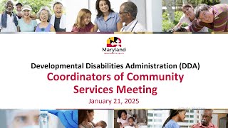 CCS Monthly Check In Meeting 1-21-25