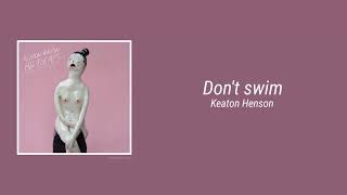 Keaton Henson - Don't Swim (lyrics/ subtitulado en español)