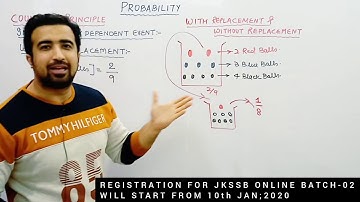 COUNTING PRINCIPLE of PRobability for JKSSB EXAM || FINANCE ACCOUNTS ASSISTANT || JKSSB RECRUITMENT