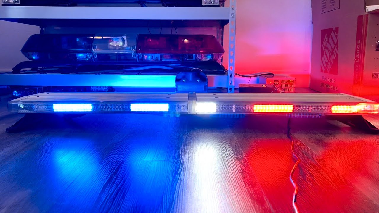 Whelen Legacy WeCan Lightbar Demo