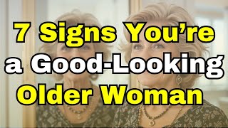 7 Clear Signs You’re a Good Looking Older Woman Even If You Doubt It! Even if you're over 60!