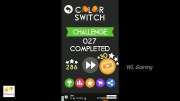 Colour Switch Challenge Levels 25 - 30 | WL Gaming