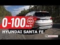 2019 Hyundai Santa Fe 0-100km/h & engine sound (diesel)