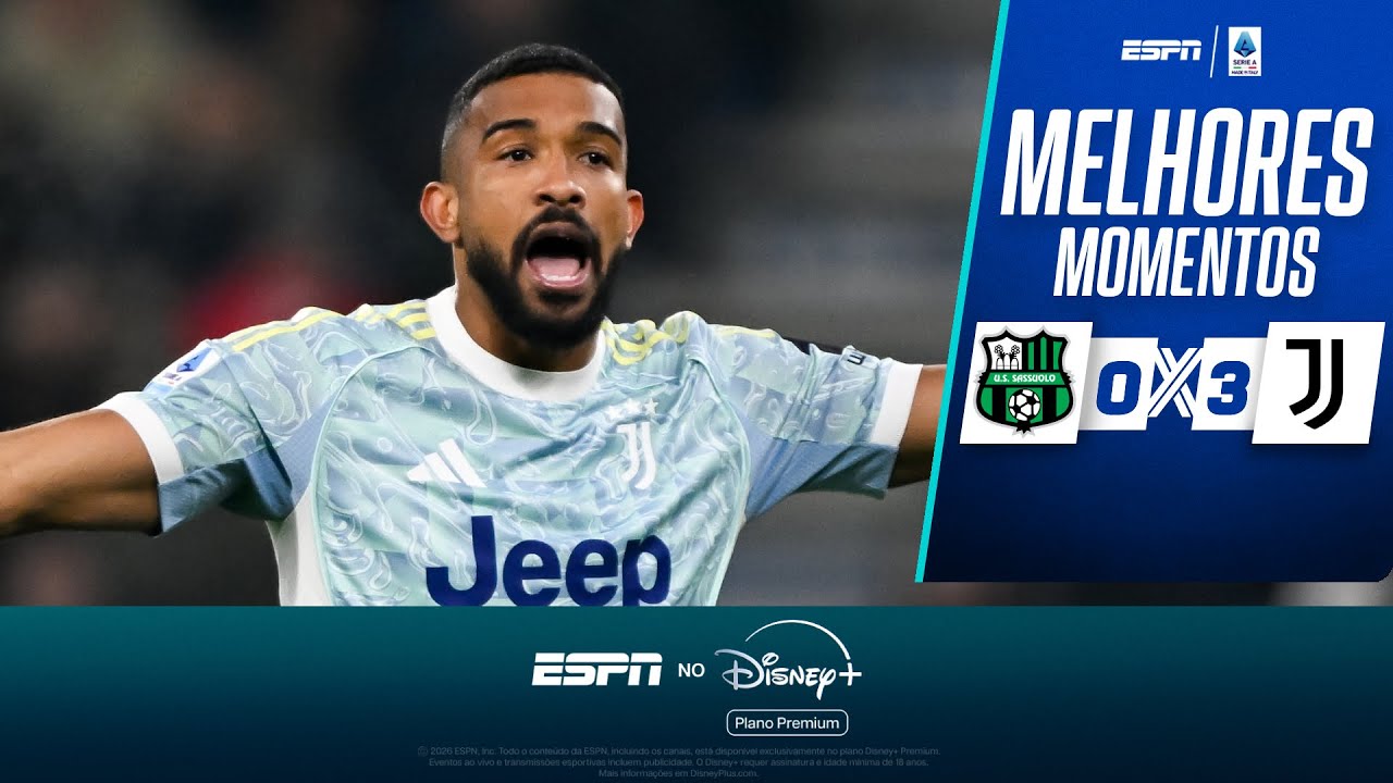 CANADENSE MARCA BELO GOL, BREMER JOGA E JUVENTUS AMASSA O SASSUOLO | MELHORES MOMENTOS