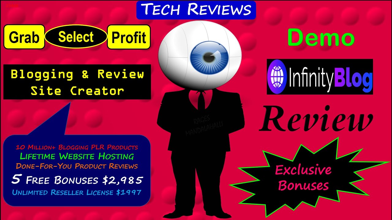 InfinityBlog Review, Bonuses, Demo: Create & Sell Done-For-You Affiliate Blogging And Review Sites