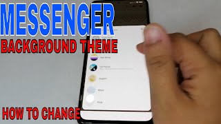 ✅ How To Change Theme Background On Messenger 🔴 screenshot 5