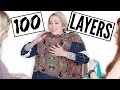 100 LAYERS of Clothes Challenge + HUGE ANNOUNCEMENT!