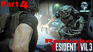 Resident Evil 3 Remake Gameplay Walkthrough Part 4 – Nemesis Is Back (No Commentary)