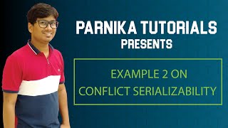 L 79: Example 2 on conflict serializability | conflict serializability
