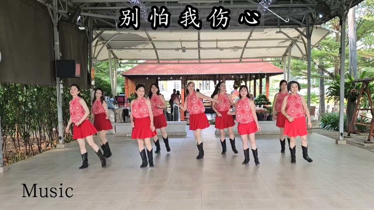 别 怕 我 伤 心 Bie Pa Wo Shang Xin Line Dance  ( Beginner )