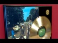 The Beatles Abbey Road Gold LP Record