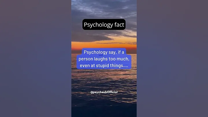 If a person laughs too much... #psychologyfacts #shorts