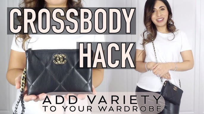 The Best Bag Hack: Converting a Clutch into a Bag - YesMissy