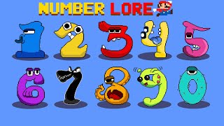 Number Lore (0  9) NEW VERSION Compilation  | GM Animation