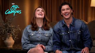 Off Campus: Ella Bright & Belmont Cameli On Their Chemistry Read, One Direction & The Book Fans