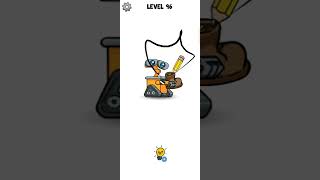 Draw Missing Part Brain Puzzle Game Level 96 #drawmissingpart