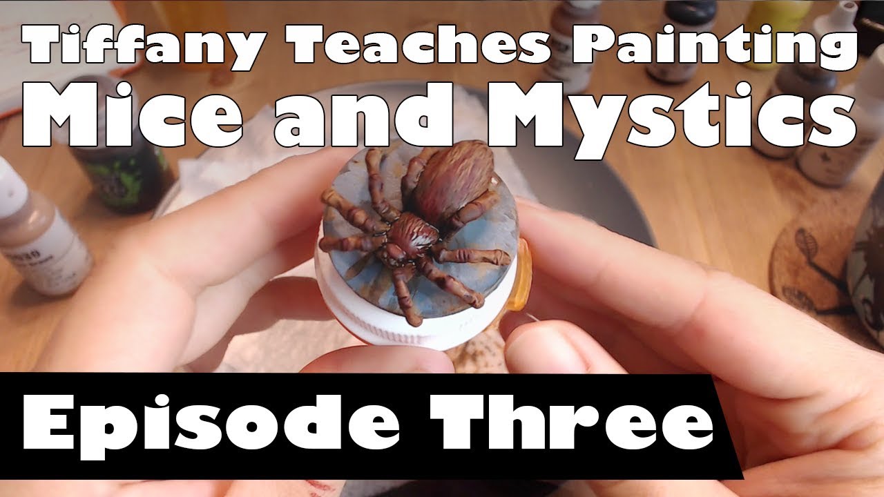 Tiffany Teaches Painting: Mice & Mystics Spider