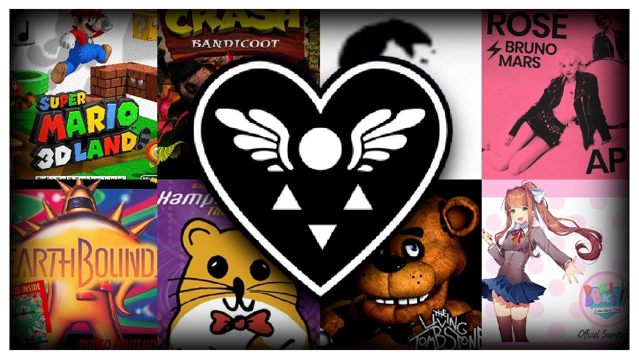 Random Songs from random media but with the Deltarune Dont Forget Leitmotif