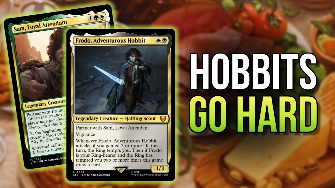 frodo and sam mtg commander deck Food ElkoyTCG restricted her from clashing with the forces of Mordor Magic: The Gathering on X: