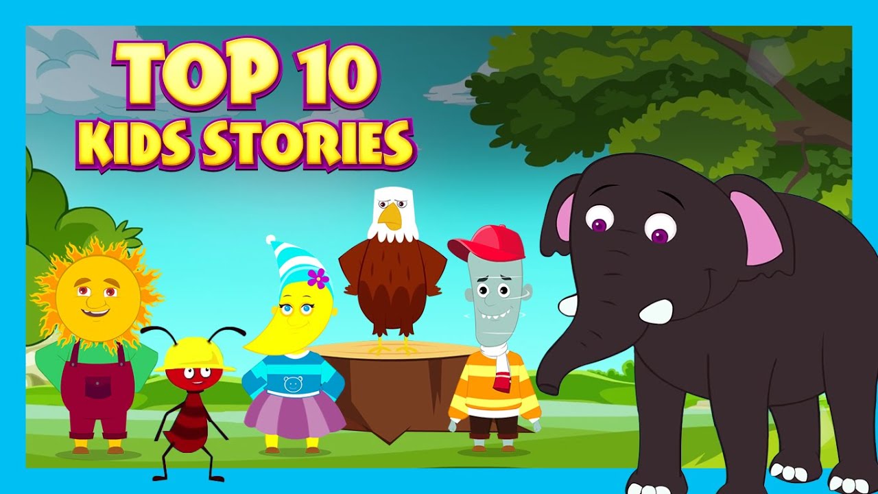 Top 10 Kids Stories | Bedtime Stories | Tia & Tofu | T-Series Kids Hut ...