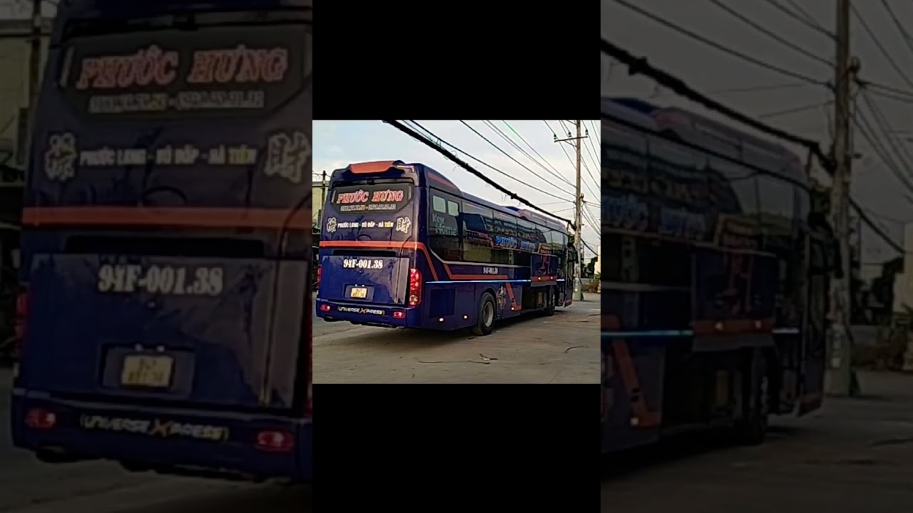 xe khách Phước Hưng 94F-001.38 mới miền tây Cà Mau đăng ký Kênh