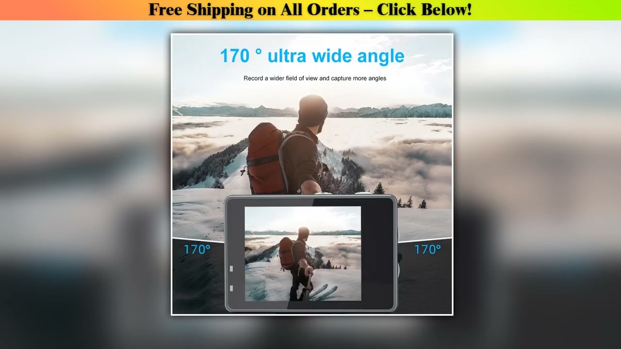 5K 4K 60FPS Action Camera 170 Wide Angle WIFI Outdoor Cycling Camera 30m Waterproof Diving Mini DV