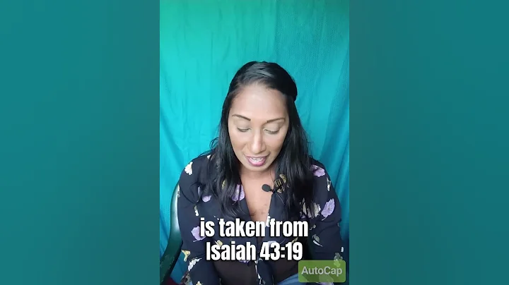 God Is About To Do A New Thing In Your Life | Isaiah 43:19 | #shorts #scripturereadings