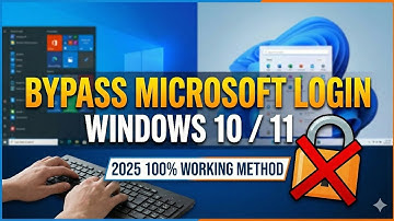 How to bypass windows 10/11 Microsoft login Live 2025 working method 