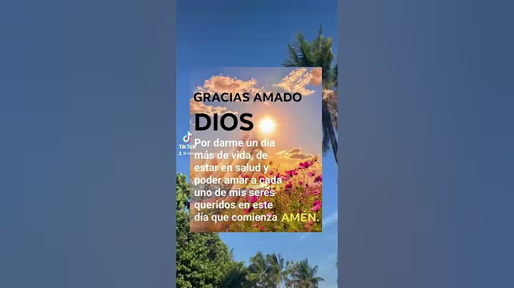 Gracias Dios por un nuevo día ☀️#oraciondelamañana #shorts